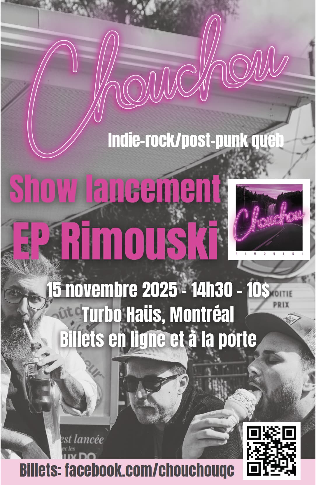 Chouchou - Lancement EP "RIMOUSKI"