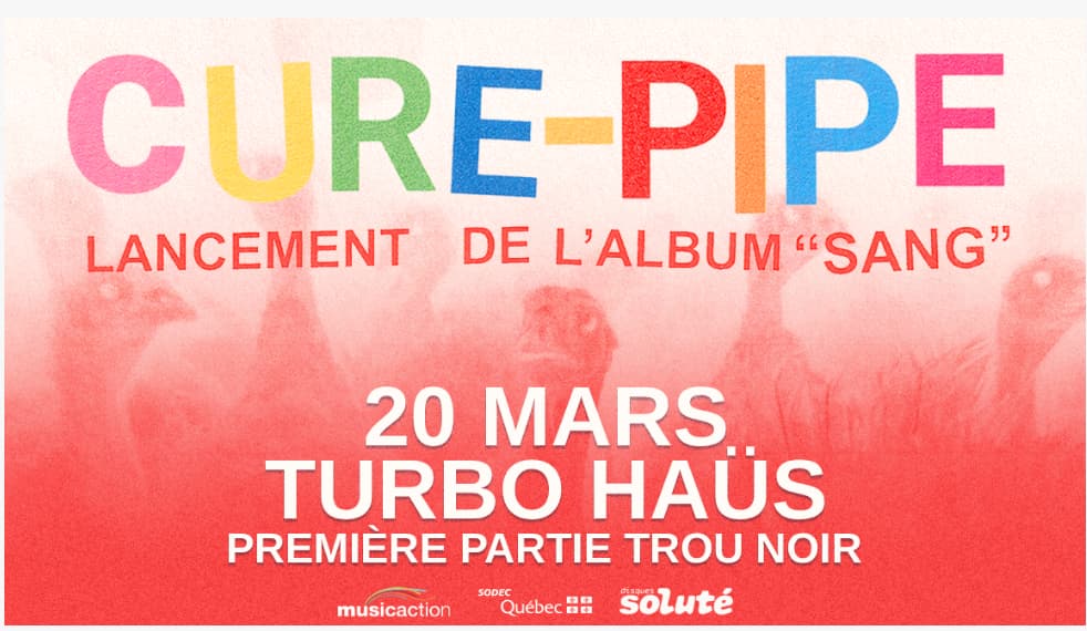 CURE-PIPE - Lancement Album “ Sang”