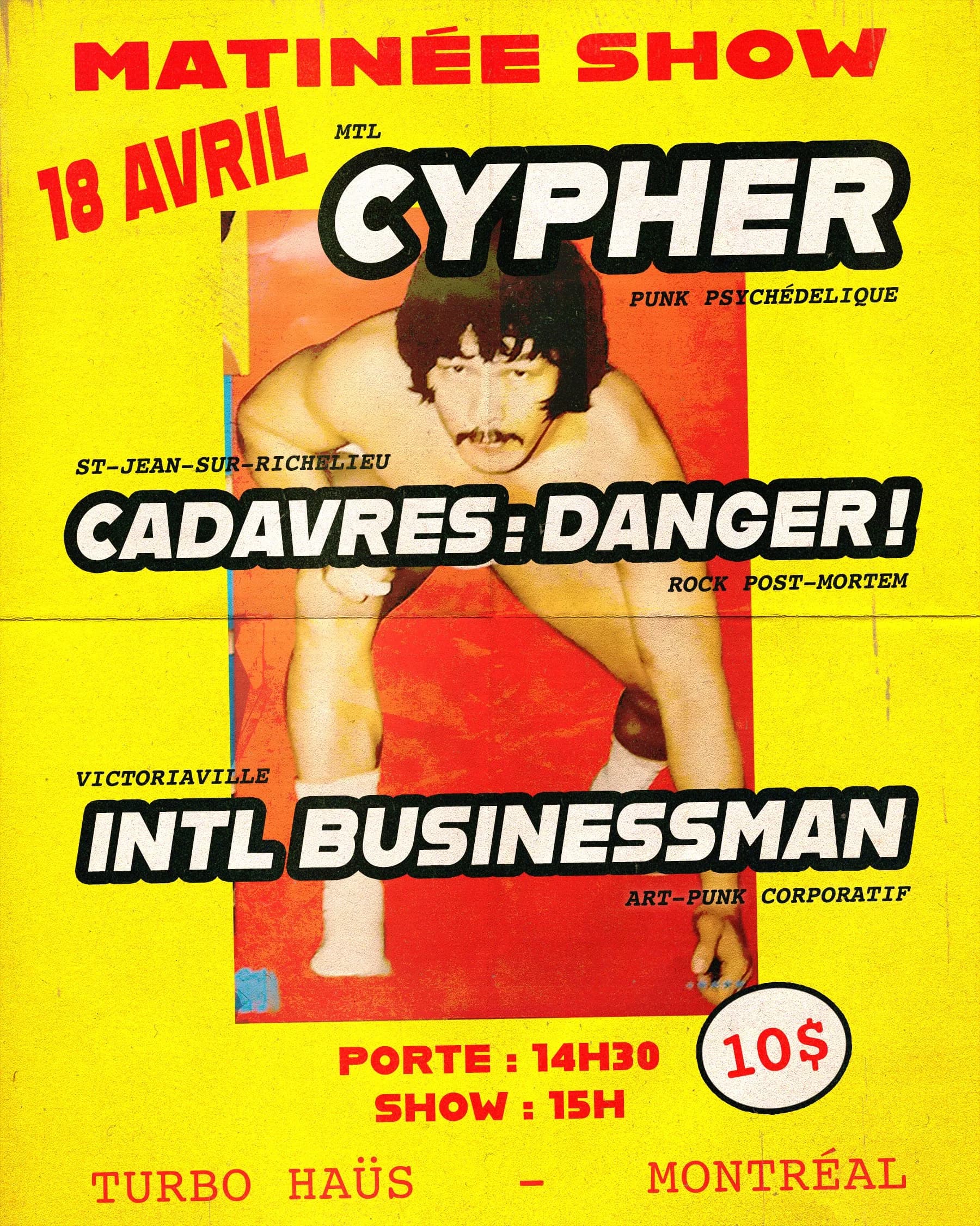 Cypher + Cadavres:Danger! + INTL Businessman