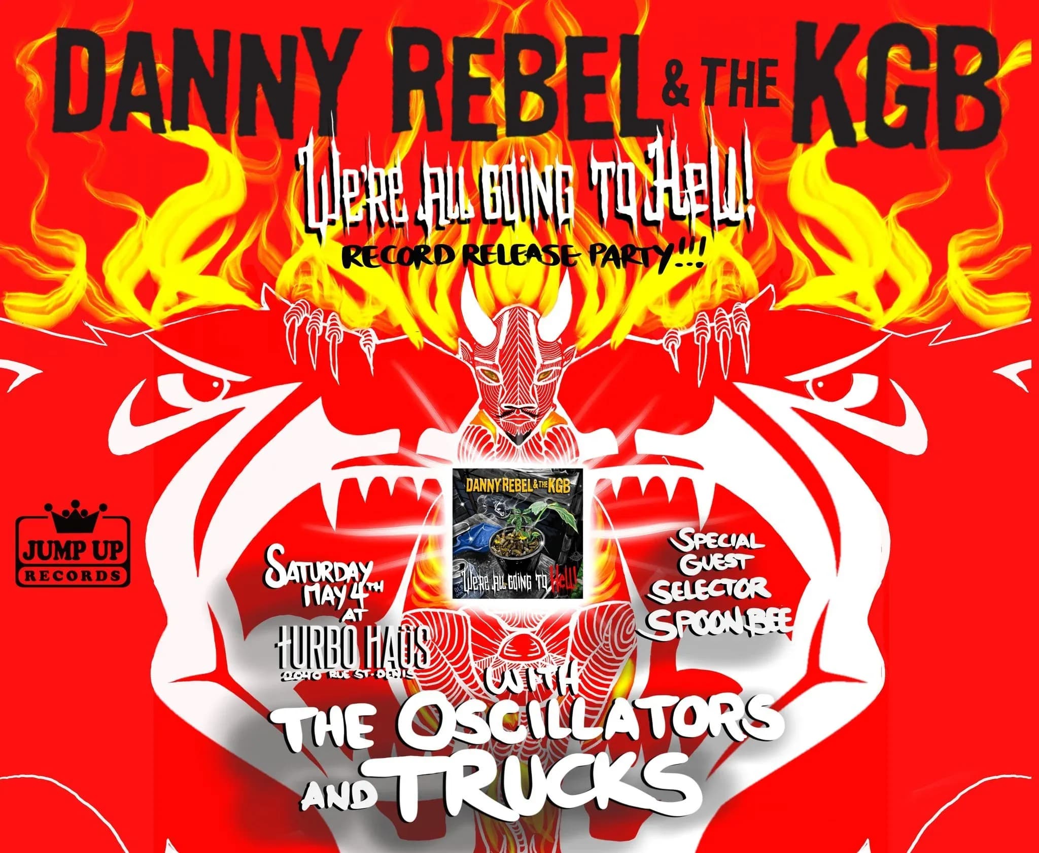 Danny Rebel &amp; The KGB + The Oscillators + Trucks