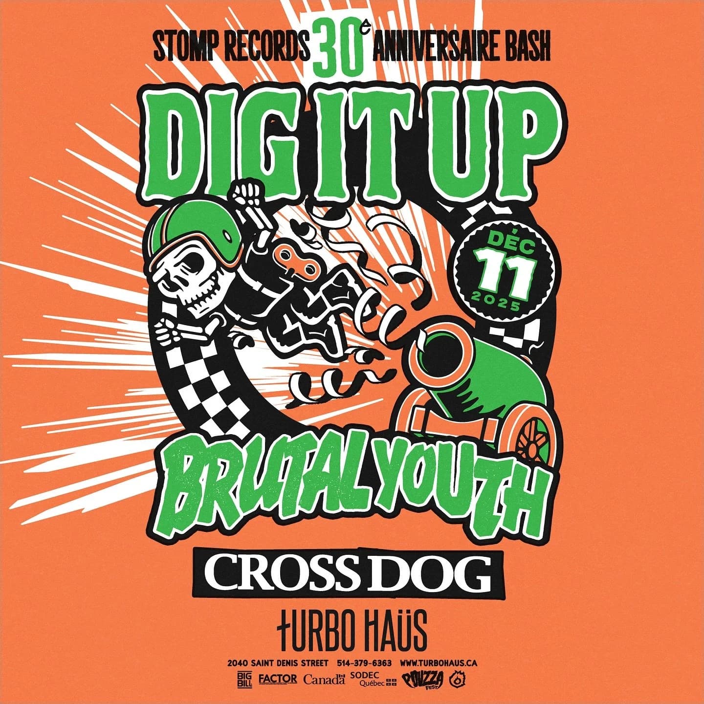 Dig It Up + Brutal Youth + Cross Dog