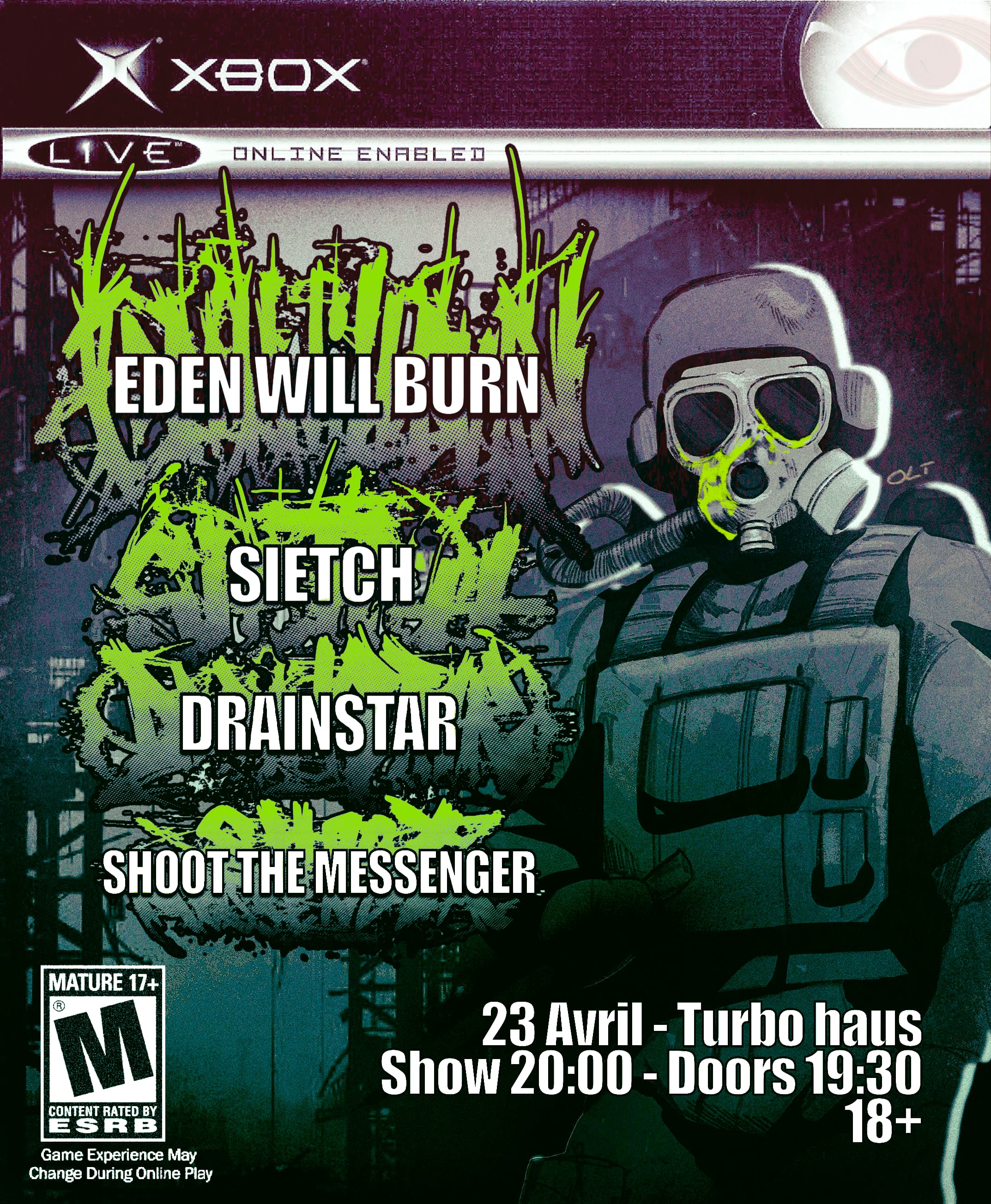 Eden Will Burn + Sietch + Drainstar + Shoot the Messenger