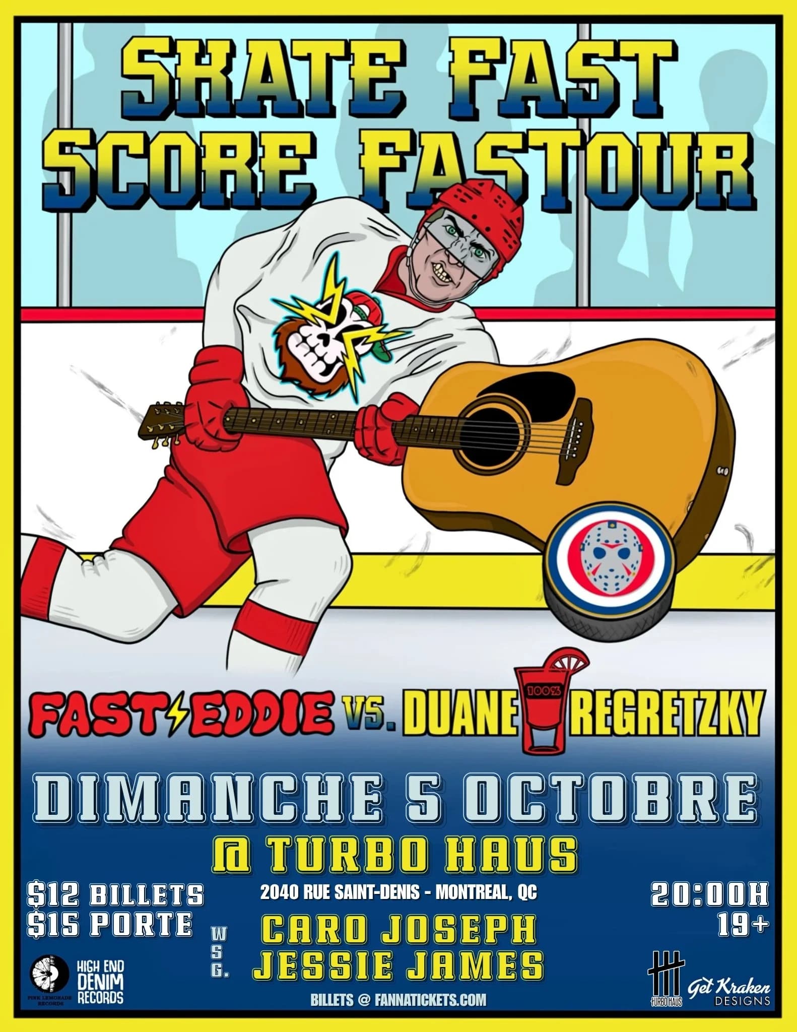 FAST EDDIE + DUANE REGRETZKY + CARO JOSEPH + JESSIE JAMES
