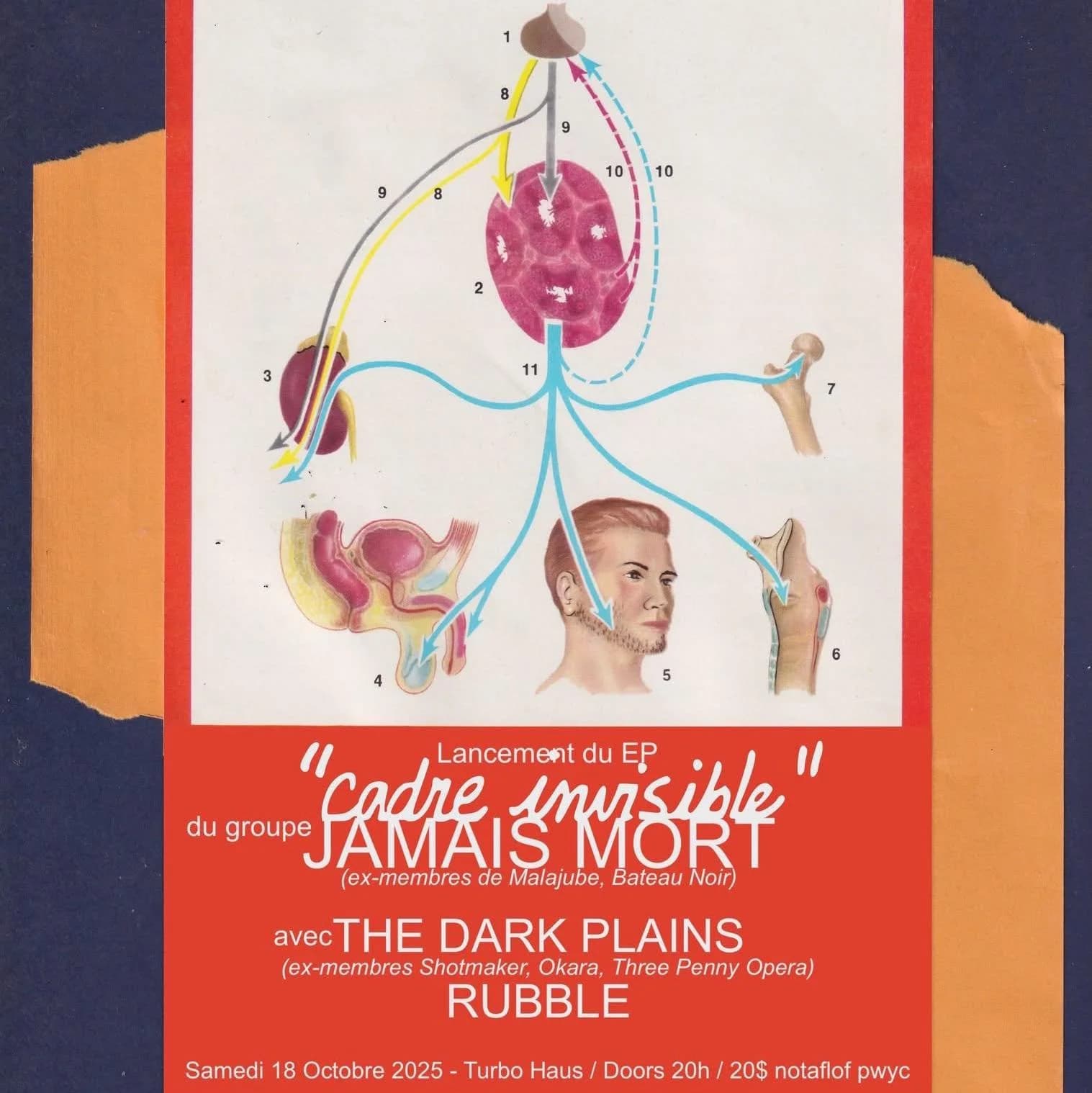 Jamais Mort + The Dark Plains + Rubble