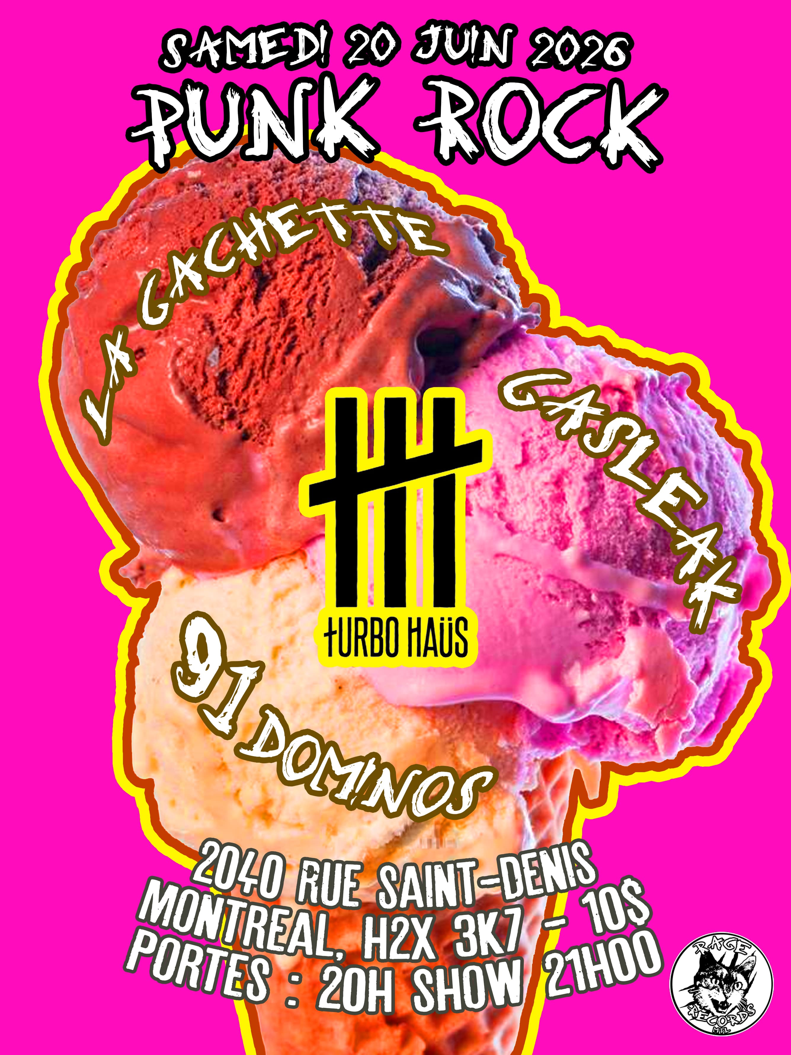 Turbo Haus 20 Juin 2026   Affiche