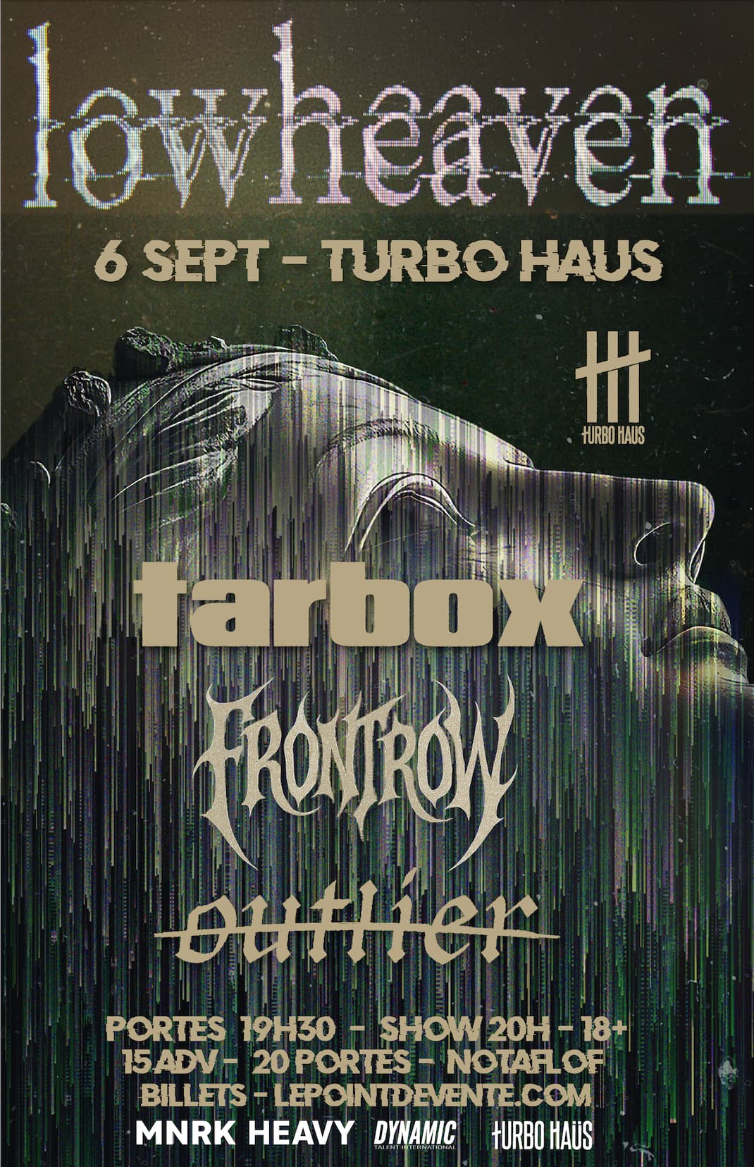LOWHEAVEN + TARBOX + FRONT ROW + OUTLIER