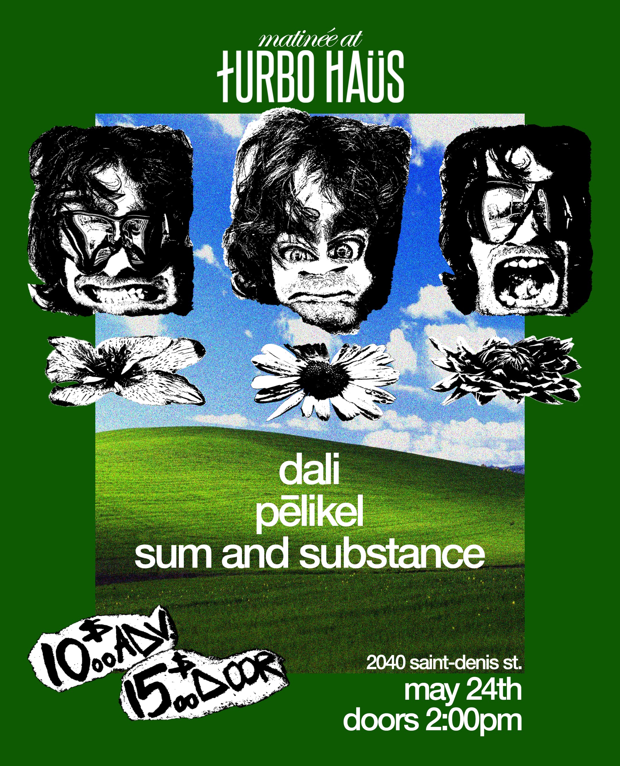 **MATINÉE:  Sum and Substance + Pēlikel + Dali