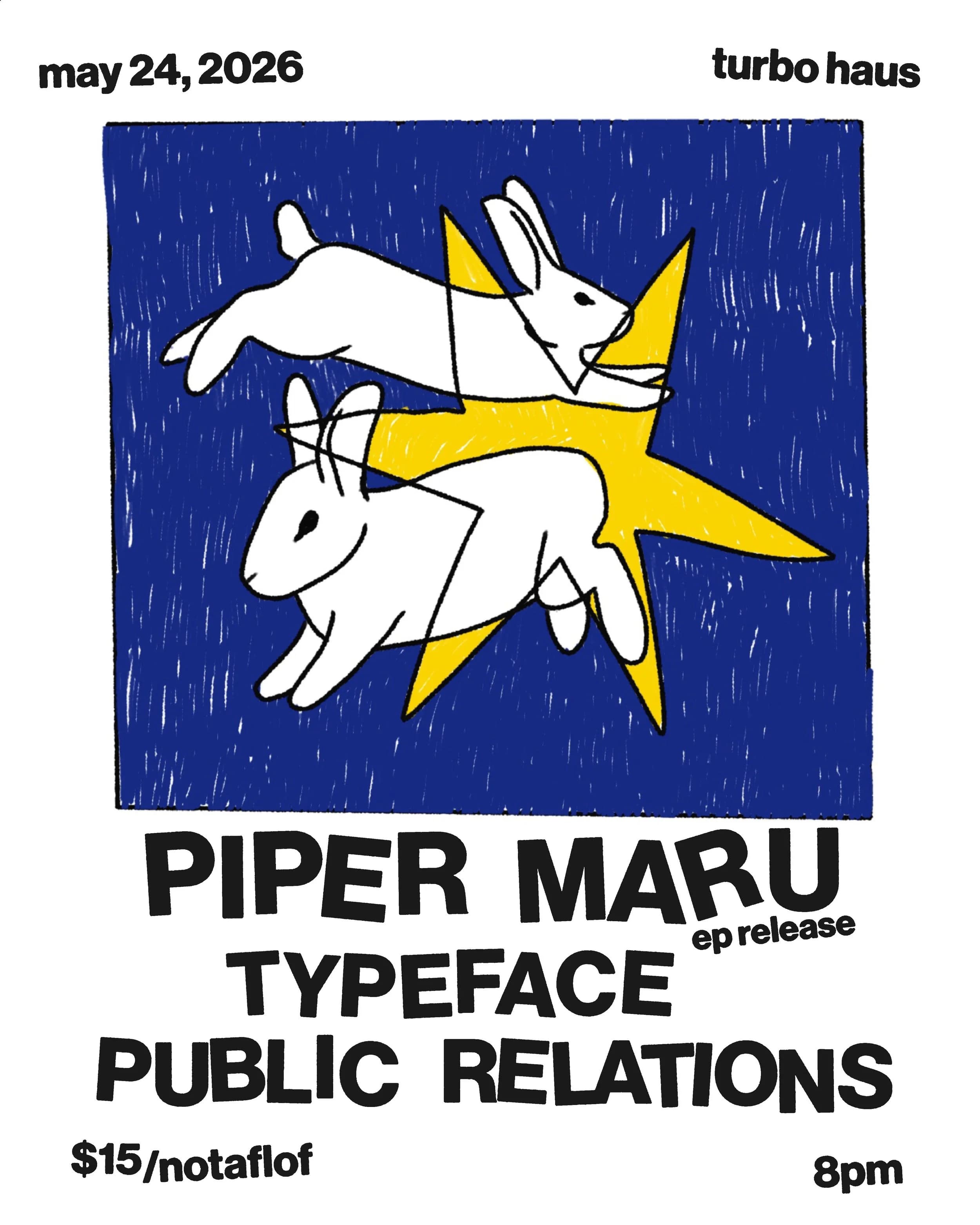 Piper Maru + Typeface + Public Relations