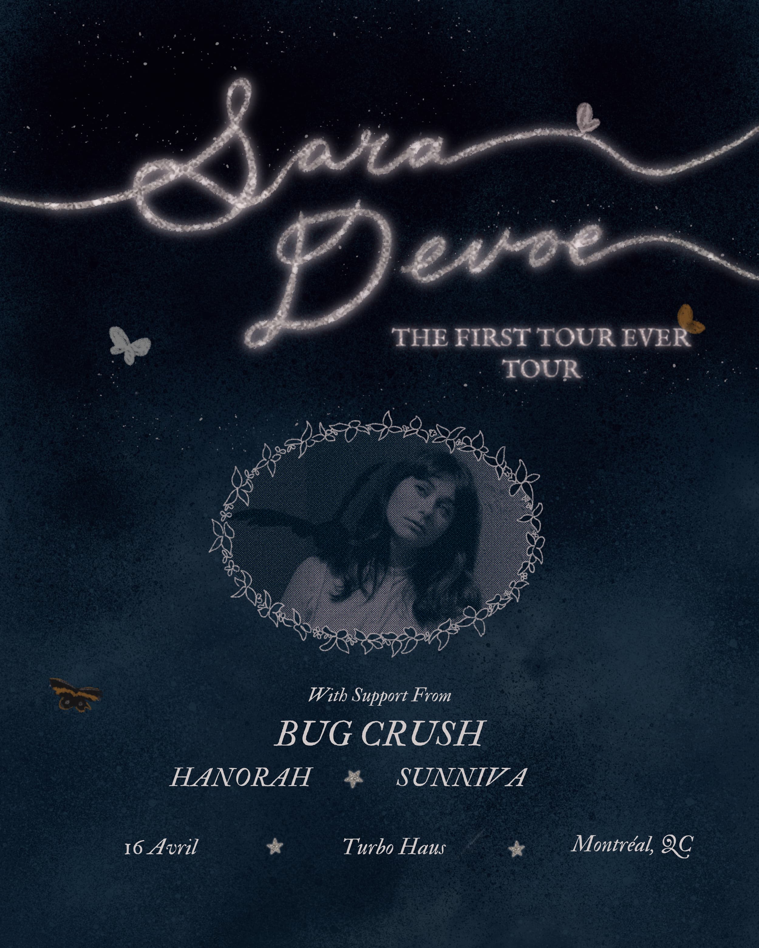  Sara Devoe + Bug Crush + Hanorah + Sunniv A