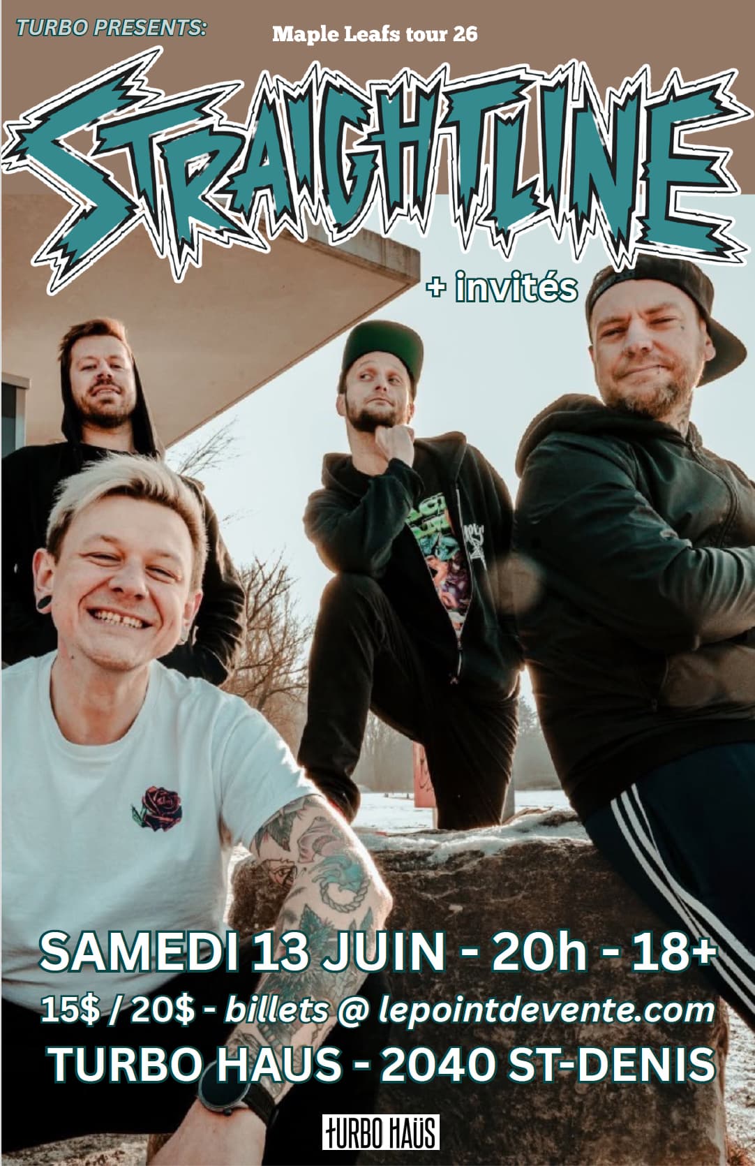 STRAIGHTLINE + invités