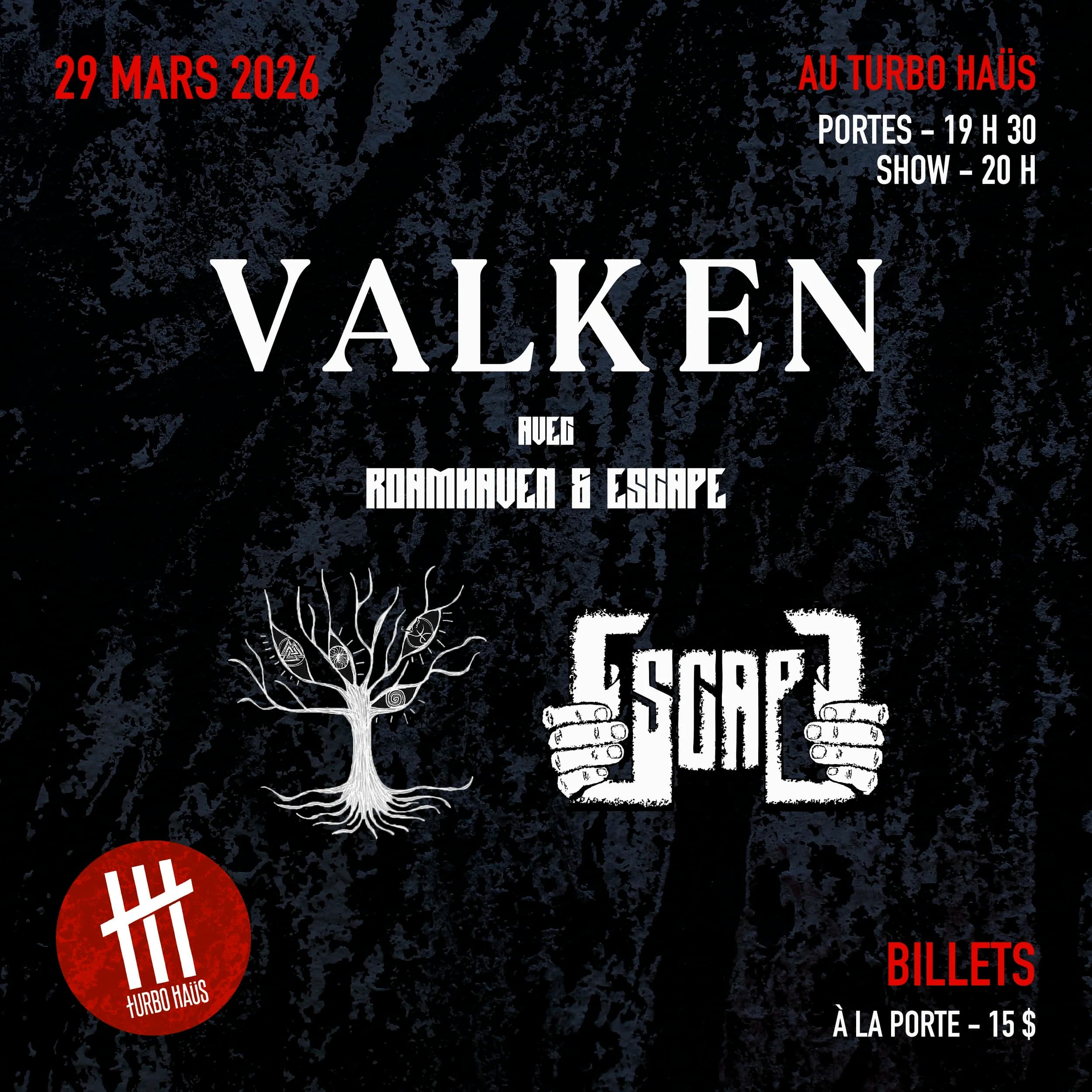 Valken + Roamhaven + Escape