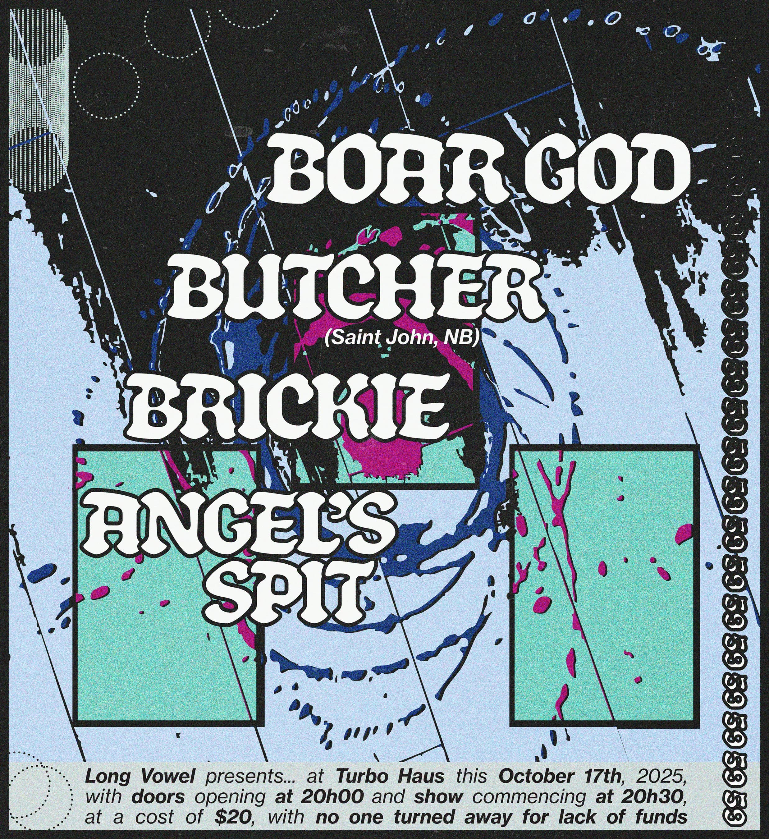 Boar God + Butcher + Brickie + Angel's Spit