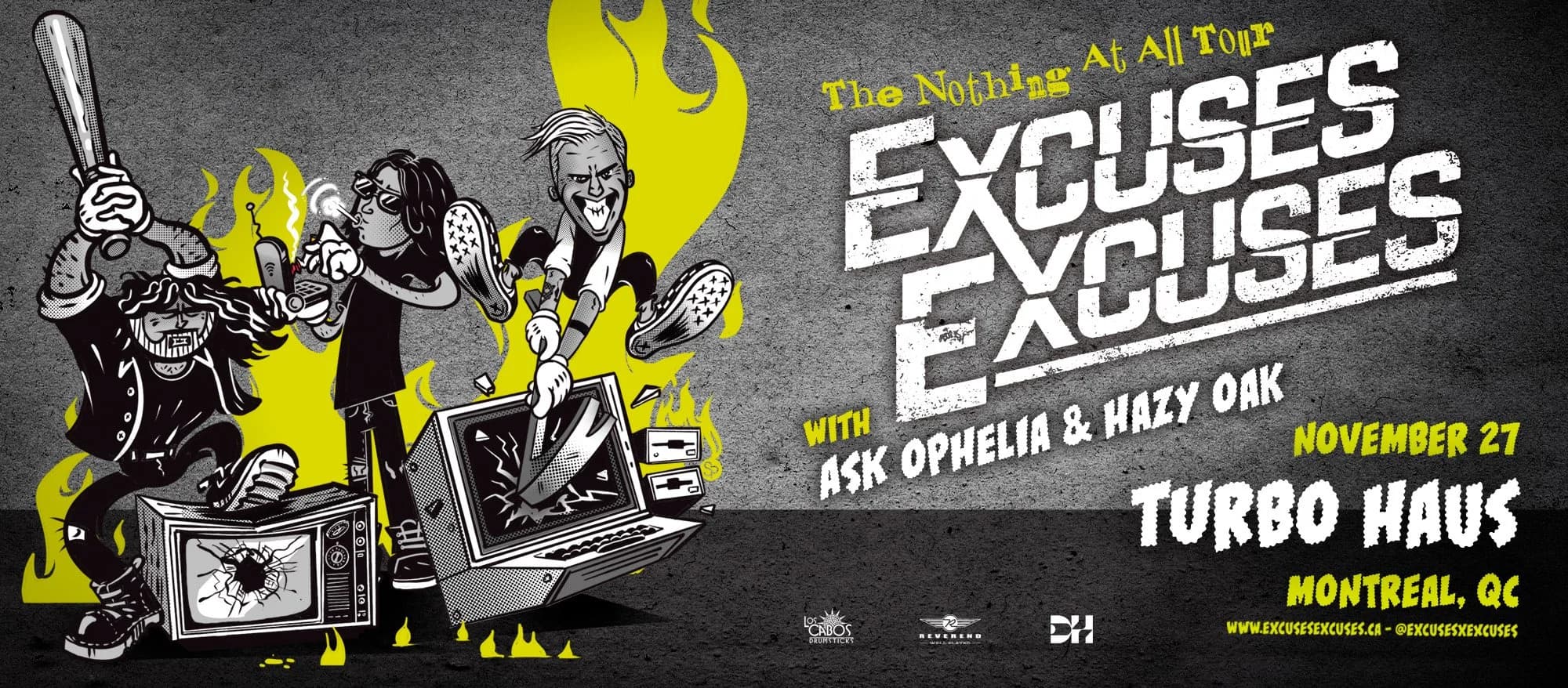 Excuses Excuses + Ask Ophelia + Hazy Oak